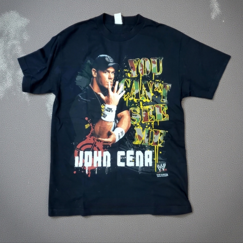 John Cena "You Can't See Me" T-shirt from the WWE Vintage size MED
